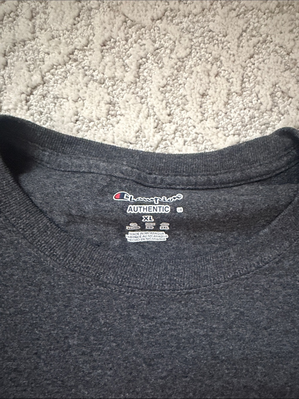 Rutgers Camden Champion Black Long Sleeve Tee - Picture 2 of 5